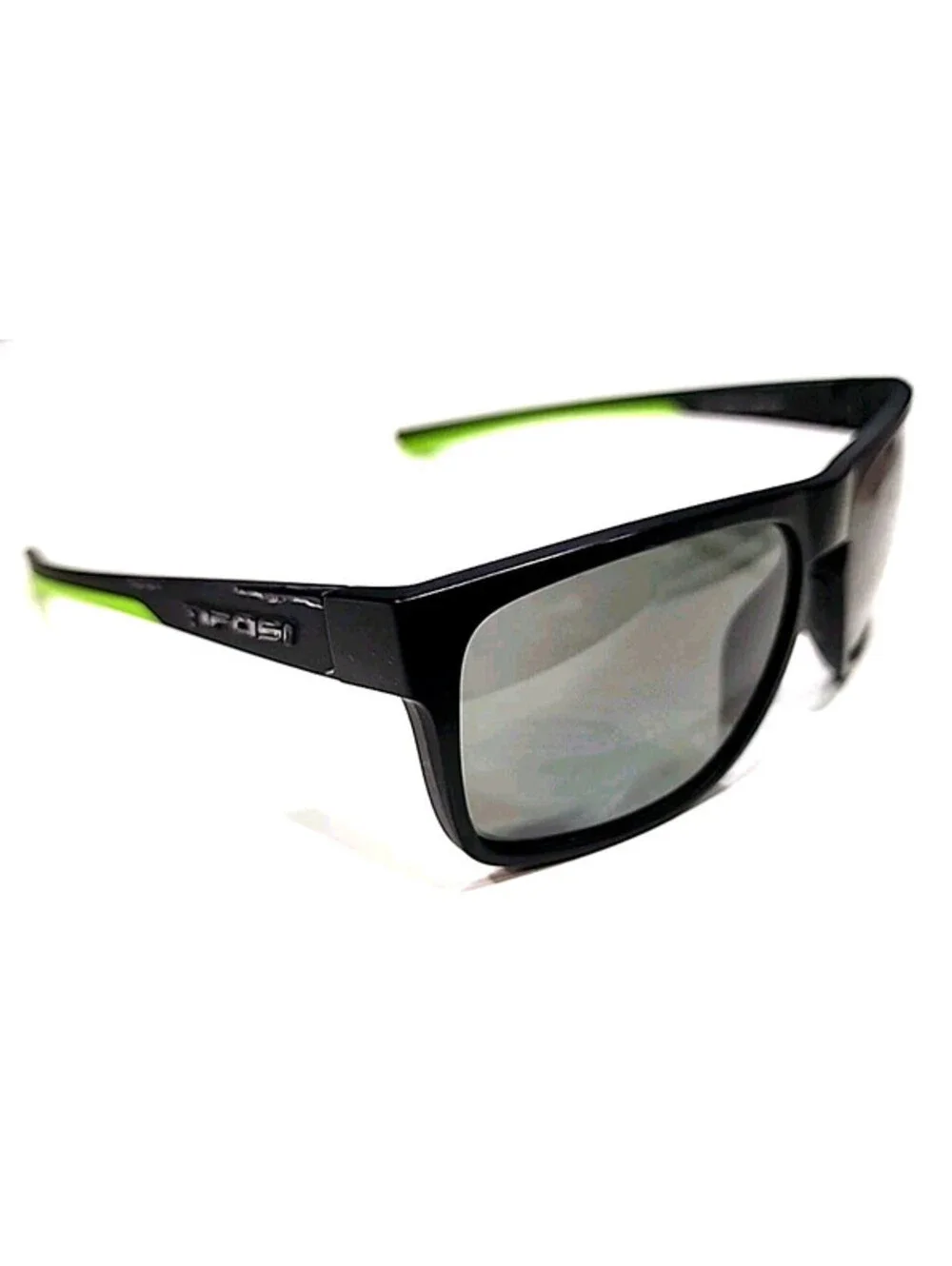 Tifosi Optics Swick Black Gray Square Sunglasses BG